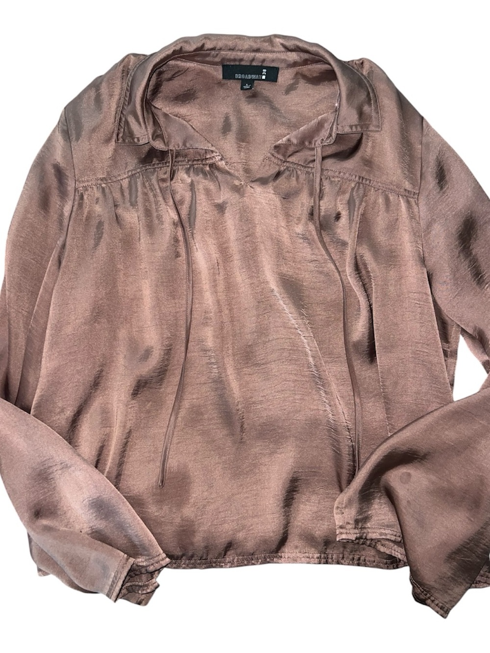 Broadway 38 brown blouse